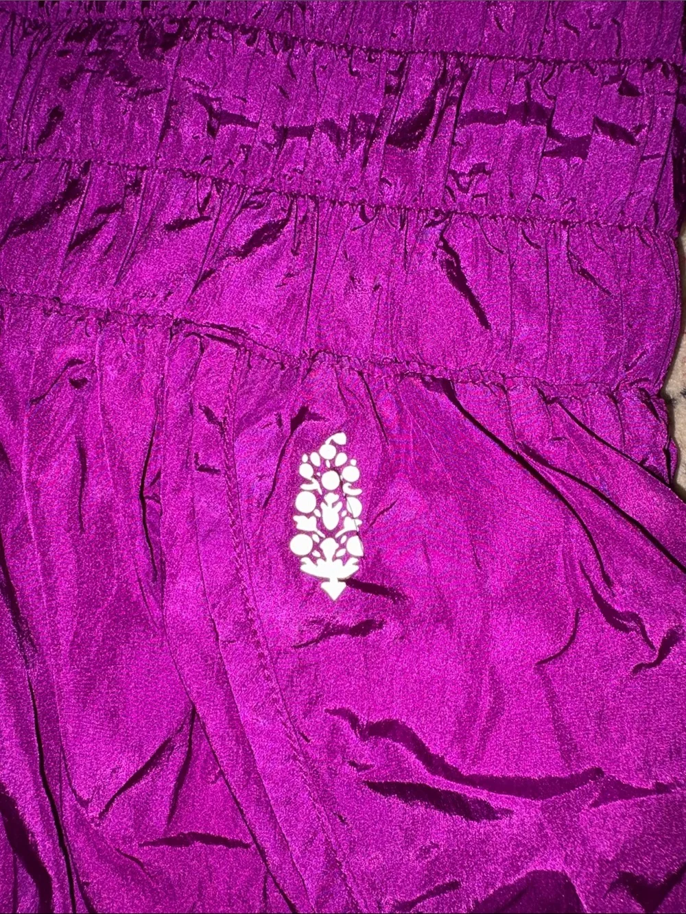 Free People Fuchsia Athletic Shorts